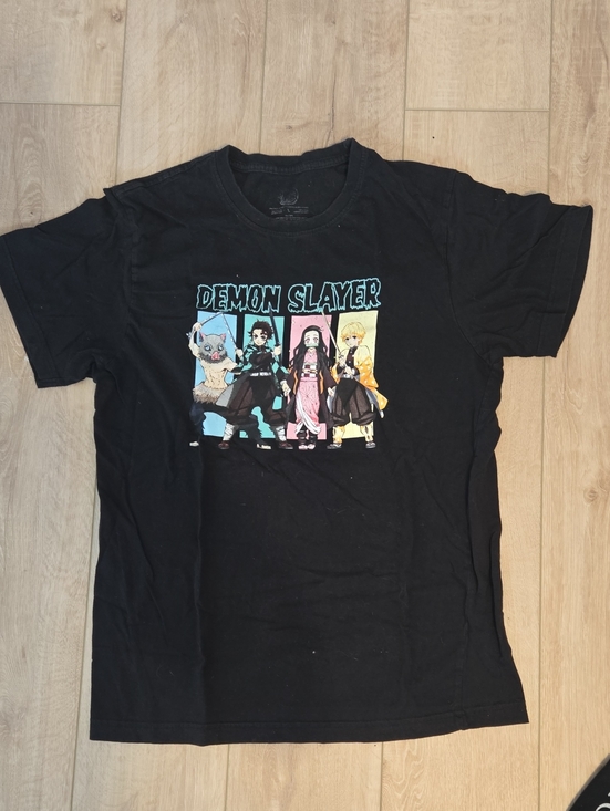 Tops - Demon Slayer Graphic Tee - Black